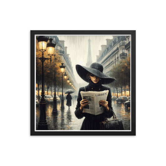 Framed poster - Paris