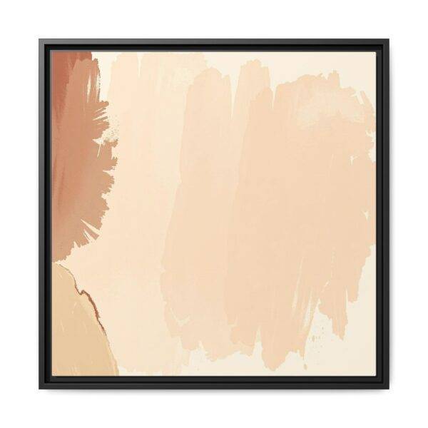 Terra Firma - Multicolor Abstract Framed Canvas Art