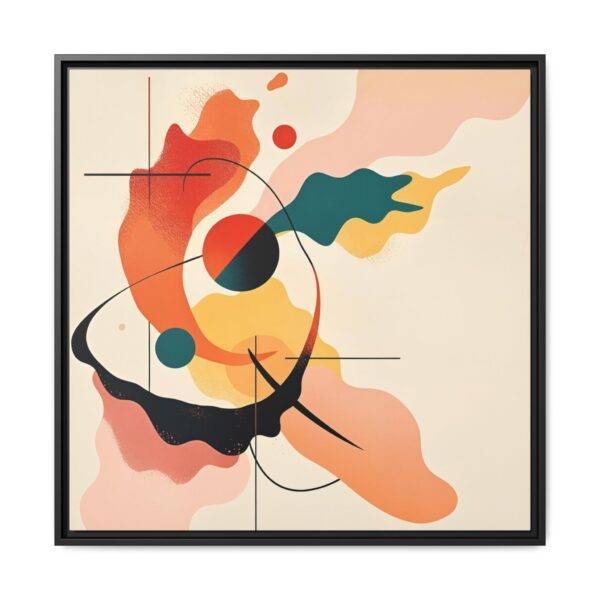 Kinetic Equilibrium - Framed Art Print – Colorful Abstract Wall Decor