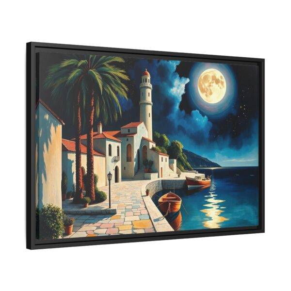 The Watchtower's Vigil- Framed Art Print