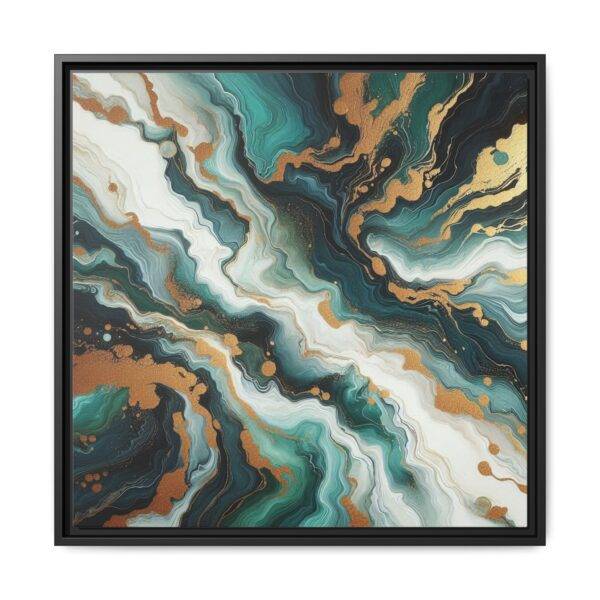 The Gilded River - Abstract Wall Decor