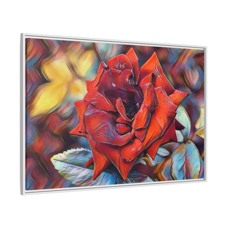 Ember Rose Oil‑Style Digital Bloom - Image 22