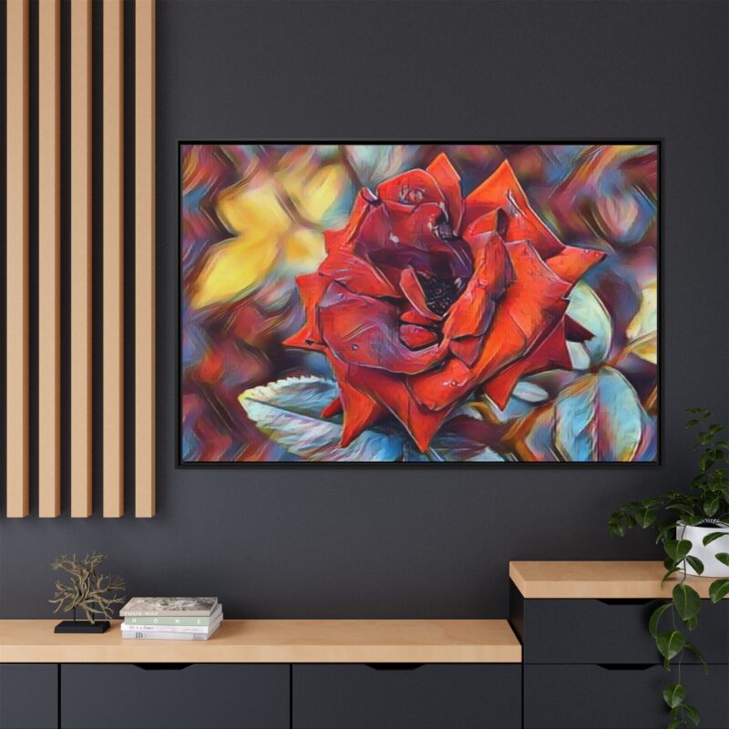 Ember Rose Oil‑Style Digital Bloom - Image 28