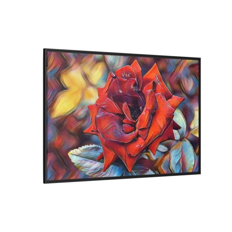 Ember Rose Oil‑Style Digital Bloom - Image 26