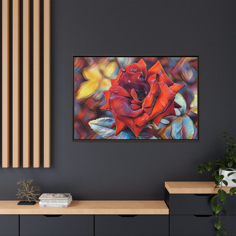 Ember Rose Oil‑Style Digital Bloom - Image 20