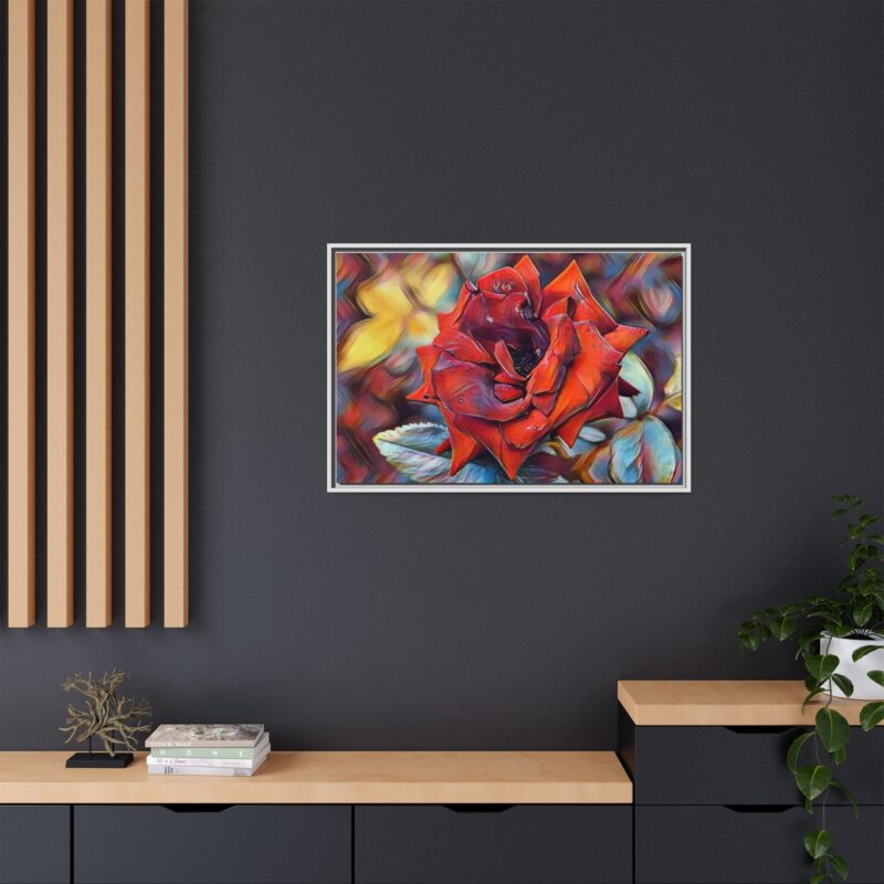Ember Rose Oil‑Style Digital Bloom - Image 16