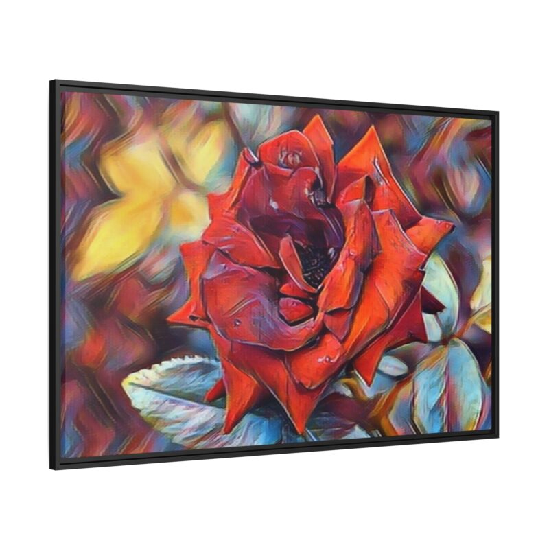 Ember Rose Oil‑Style Digital Bloom - Image 6