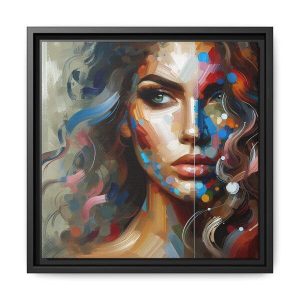 Mosaic of Dreams  — Colorful Woman Wall Art