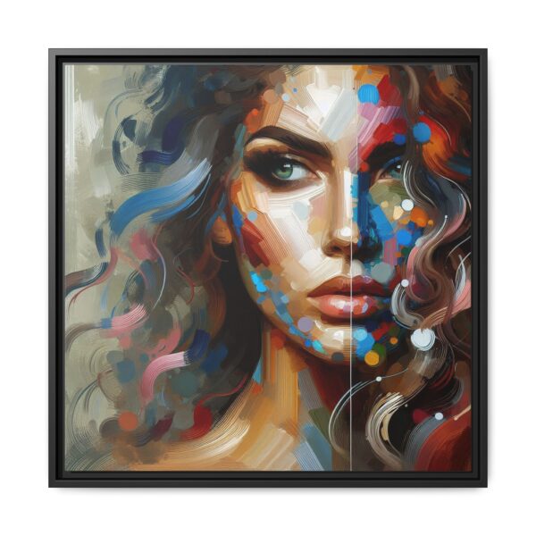 Mosaic of Dreams  — Colorful Woman Wall Art