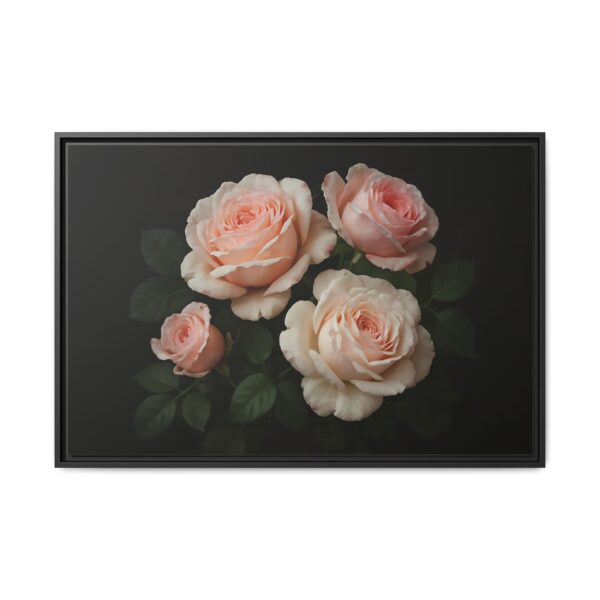 Nocturne in Pink -  Framed Canvas Art