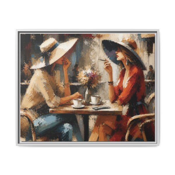 Between Us - Framed Canvas