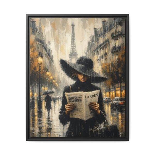 Mystery Street - Matte Framed Canvas Wall Art